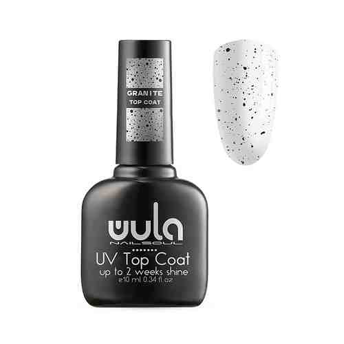 WULA NAILSOUL Wula nailsoul UV Верхнее покрытие с эффектом Granite Top Coat 10мл арт. 127401568