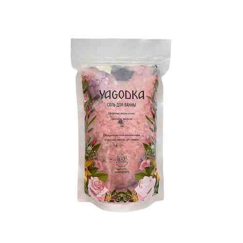YAGODKA Соль для ванны с эфирными маслами розы, сандала и ванили арт. 132100981