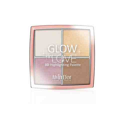 ALVIN D’OR Пудровый хайлайтер для лица GLOW IN LOVE арт. 131401306