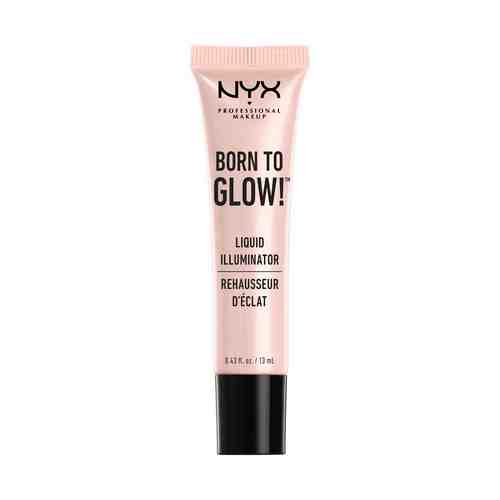 NYX Professional Makeup Хайлайтер для лица и тела. Тревел-формат. BORN TO GLOW LIQUID ILLUMINATOR MINI арт. 95500113
