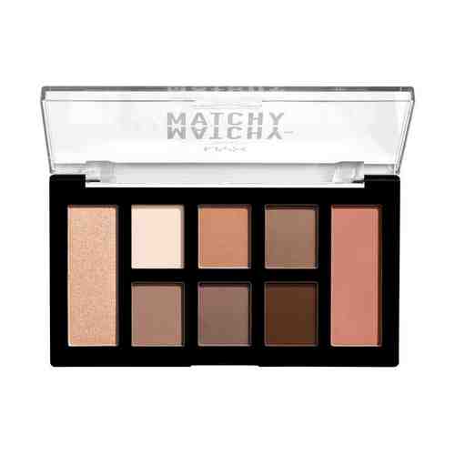 NYX Professional Makeup Палетка для монохромного макияжа глаз и лица MATCHY-MATCHY MONOCHROMATIC COLOR PALETTE арт. 103800143