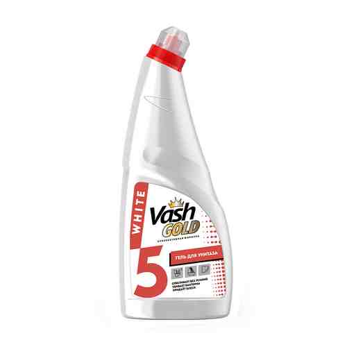 VASH GOLD Гель для чистки унитазов отбеливающий, дезинфицирующий с хлором арт. 132000479